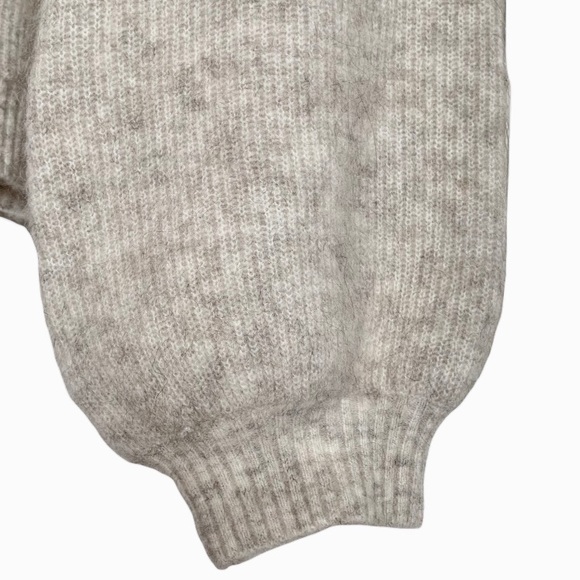 Lonely Oatmeal Coco Mohair Pullover 
